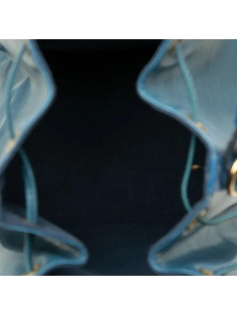Louis Vuitton Epi Noe Shoulder Bag Toledo Blue Leather